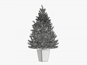 Artificial fir tree 04 3D Model