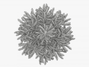 Artificial fir tree 04 3D Model