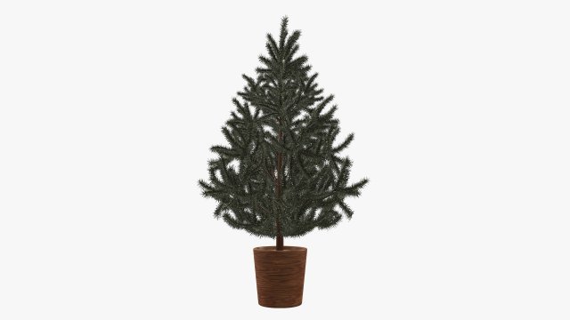 Artificial fir tree 05 Modelo 3D .c4d .max .obj .3ds .fbx .stl .blend 