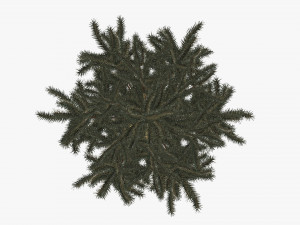 Artificial fir tree 05 Modelo 3D