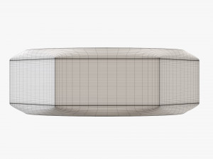 Big metal nut Modelo 3D