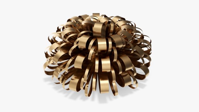 Bow for wrapping 02 Modelo 3D .c4d .max .obj .3ds .fbx .stl .blend 