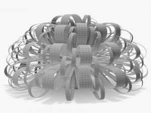 Bow for wrapping 02 Modelo 3D