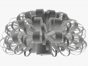 Bow for wrapping 02 Modelo 3D