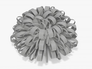 Bow for wrapping 02 Modelo 3D