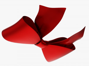 Bow for wrapping 03 Modelo 3D