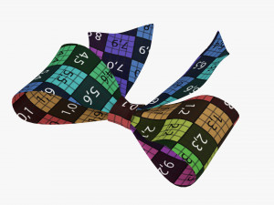 Bow for wrapping 03 Modelo 3D