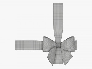 Bow for wrapping 04 Modelo 3D