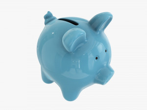 Ceramic piggy money bank Modelo 3D
