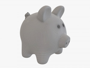 Ceramic piggy money bank Modelo 3D