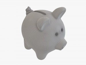 Ceramic piggy money bank Modelo 3D