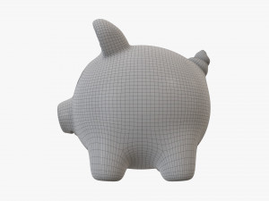Ceramic piggy money bank Modelo 3D