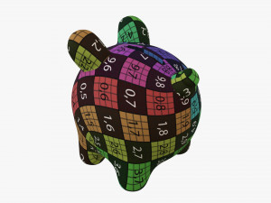 Ceramic piggy money bank Modelo 3D