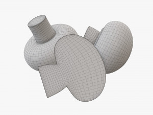 Champignons 3D Model