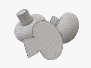 Champignons 3D Model