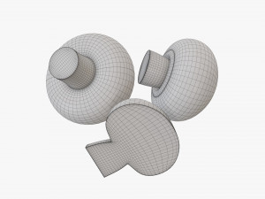 Champignons 3D Model