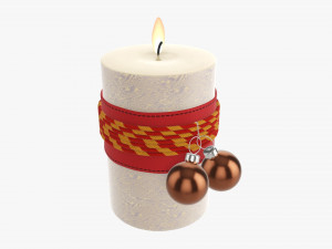 Christmas candle DIY 01 Modelo 3D