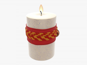 Christmas candle DIY 01 Modelo 3D