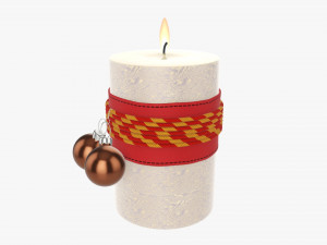Christmas candle DIY 01 Modelo 3D