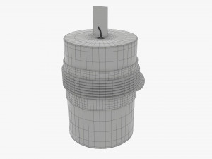 Christmas candle DIY 01 Modelo 3D