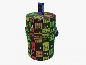 Christmas candle DIY 01 Modelo 3D