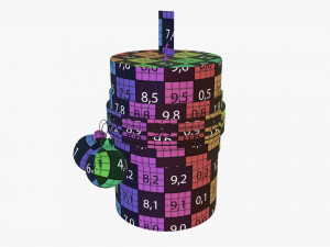 Christmas candle DIY 01 Modelo 3D