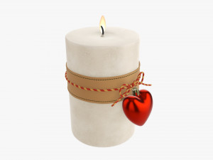Christmas candle DIY 02 Modelo 3D