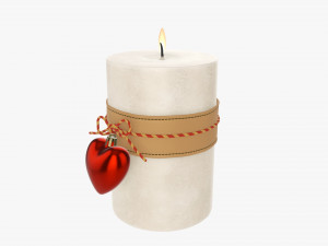 Christmas candle DIY 02 Modelo 3D