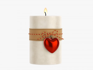 Christmas candle DIY 02 Modelo 3D