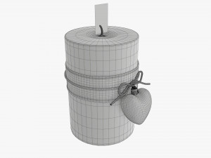 Christmas candle DIY 02 Modelo 3D