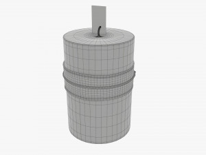 Christmas candle DIY 02 Modelo 3D