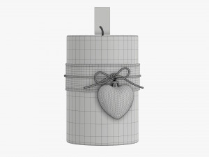 Christmas candle DIY 02 Modelo 3D