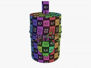 Christmas candle DIY 02 Modelo 3D