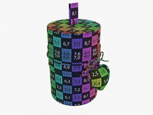 Christmas candle DIY 02 Modelo 3D