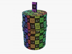 Christmas candle DIY 02 Modelo 3D
