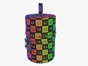 Christmas candle DIY 03 3D Model