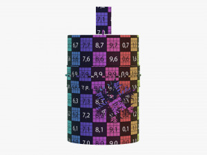 Christmas candle DIY 03 3D Model