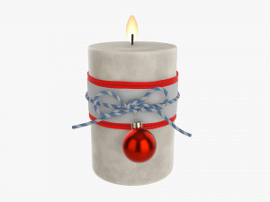 Christmas candle DIY 04 Modelo 3D