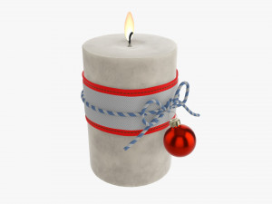 Christmas candle DIY 04 3D Model