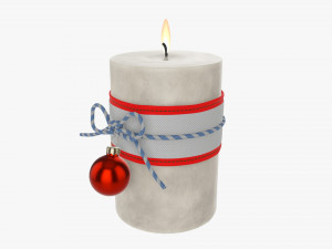 Christmas candle DIY 04 3D Model
