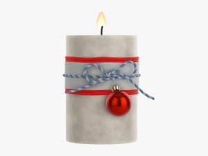 Christmas candle DIY 04 3D Model