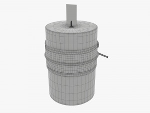 Christmas candle DIY 04 3D Model