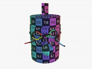 Christmas candle DIY 04 3D Model