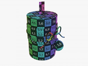Christmas candle DIY 04 3D Model