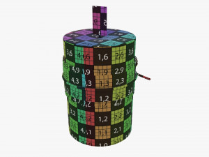 Christmas candle DIY 04 3D Model