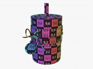 Christmas candle DIY 04 3D Model
