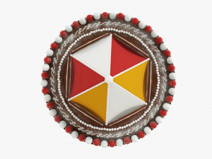 Christmas cookie carousel 3D Model