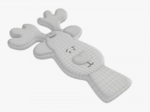 Christmas cookie deer 3D Модель