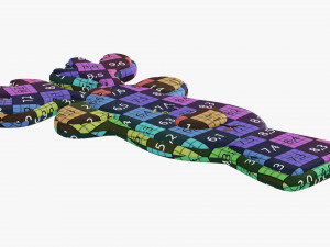 Christmas cookie deer 3D Модель