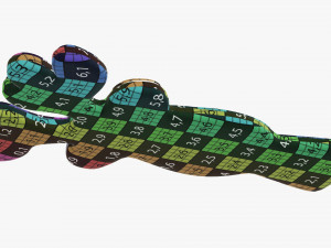 Christmas cookie deer 3D Модель